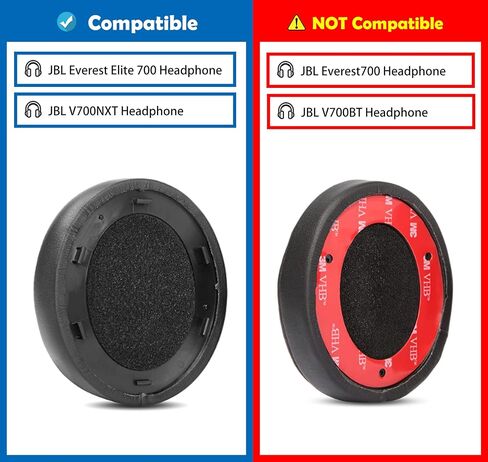 وسائد أذن بديلة لسماعات الرأس تبريد وسائد أذن متوافقة مع سماعة الرأس اللاسلكية JBL Everest Elite 700 فوق الأذن in Saudi Arabia
