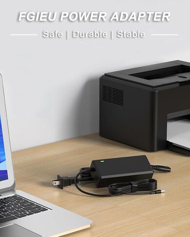 24V AC/DC Adapter Power Cord Compatible with Fujitsu Scanner fi-7160 fi-7180 fi-7260 fi-7280 S1500 S1500M AC Power Supply. in Kuwait