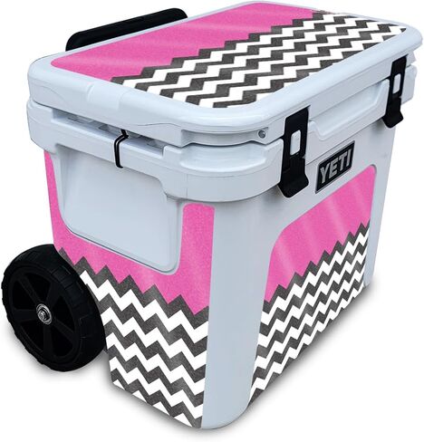 Skin Compatible with Yeti Roadie 32 Wheeled Cooler - VSCO1 - Premium 3M Vinyl Protective Wrap Decal Cover - Easy to Apply | Crafted in The USA by MightySkins in Saudi Arabia