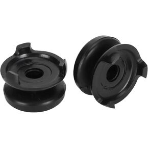 2Pcs Thumbstick, 4 Colors Available Silicone Accessories Replacement Thumb Grips Stick Joystick Controller Gamepad Key for PS5 Game Joystick (Black)