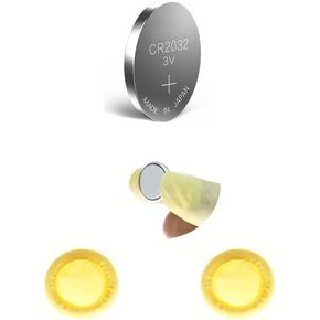 2 Pack Coin Cell RTC Battery CR2032 Replacement for Dell Optiplex 740,745,755,760,780,790 Computer M5010 N5110 N5010 N4010 N4030 HP Pro 6000 8000