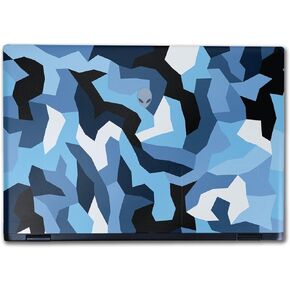Laptop Skin Compatible with Alienware M16 R2 (2024) - Sky Camouflage - Premium 3M Vinyl Protective Wrap Decal Cover - Easy to Apply | Crafted in The USA by MightySkins