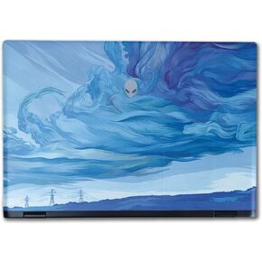 Laptop Skin Compatible with Alienware M16 R2 (2024) - Cell Phone Towers - Premium 3M Vinyl Protective Wrap Decal Cover - Easy to Apply | Crafted in The USA by MightySkins