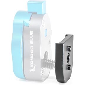 KONDOR BLUE SmallHD Compatible Anti-Twist Spacer for Mini Quick Release Plates | Keep your Camera Accessories from Twisting or Rotating on your Cinema Rig
