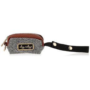 Itzy Ritzy Pacifier Case with Adjustable Handle - Pacifier Pod Holds 2 Pacifiers; Measures 4.5" L x 2.25" W, Coffee and Cream