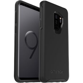 OtterBox SYMMETRY SERIES Case for Samsung Galaxy S9+ - Retail Packaging - Polycarbonate Synthetic rubber,Lightweight, BLACK