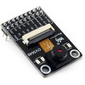 Waveshare OV5640 Camera Board (A) 5 Megapixel 2592x1944 Image Sensor Module High Sensitivity Low Crosstalk Low Noise