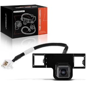 A-Premium Park Assist Camera Rear View Backup Reverse Camera Compatible with Select Toyota Models - 2011 2012 2013 2014 Sienna - Replace# 86790-45040
