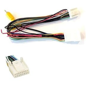 Add Backup Reverse Camera to Factory Nav/Display Car Stereo or Retain OEM Factory Camera to Aftermarket Stereo Wire Harness for Select Hyundai/Kia- No OE NAV - Compatible Vehicles Listed Below