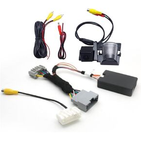 Screen Upgrade HD Parking System Wide Angle Car Rear View Backup Reverse Camera Replacement Compatible with Jeep Wrangler JK 2010-2017 Rb2/Rhp/Rez/Rhr/Rhb OEM