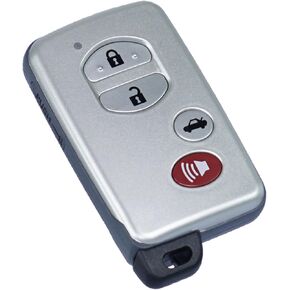Smart Key Fob Replacement Fits for Toyota Camry 2007 2008 2009 2010 2011 / Avalon 2006-2011 / Corolla 2009-2012 Keyless Entry Remote Control HYQ14AAB (Board 0140 89904-06041 89904-33181) 314MHz