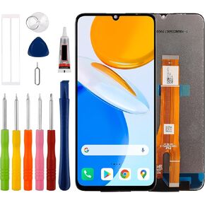 [New] Duotipa LCD Display Screen Digitizer Assembly Replacement for Honor X7a RKY-LX1 RKY-LX2 RKY-LX3 6.75" with Technical Repair Tools Kit-Black.