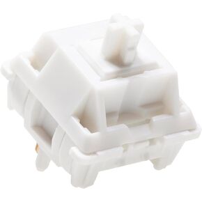 KPREPUBLIC NEO White Switch Linear Switch 53g for Gaming Mechanical Keyboard 5pin PC Nylon LY Slightly Pre Lubed (Neo White Switch x90)