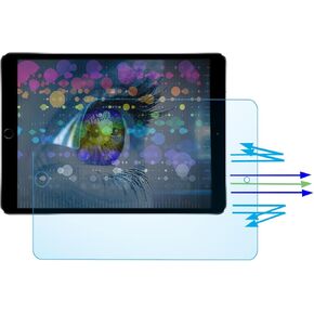 2 Pack Anti Blue Light Screen Protector For iPad Air 3 & iPad Pro 10.5 inch Tablet, For iPad Air 3 10.5 inch (2019) & iPad Pro 10.5 inch (2017), Eye Protection Blue Light & Glare Screen Filter
