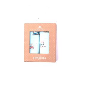 Angel Dear - عربات الجولف، بطانية القماط، مجموعة من قطعتين in Kuwait