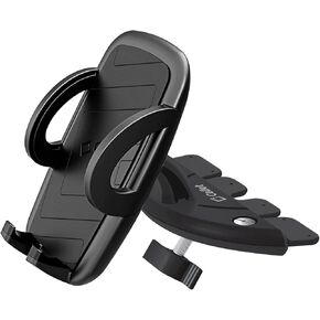 Cellet Easy to Mount, CD Slot Mount - Universal Car Mount Phone Holder for iPhone, Google, Samsung, Moto, Huawei, Nokia, LG, and all other Smartphones