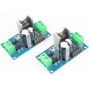 NOYITO Three Terminal Voltage Regulator Module LM7805 LM7806 LM7809 LM7812 DC or AC to DC 6V 9V 12V Output 1.2A Max Power Supply Module Terminal and 5x2 Pins Output （Pack of 2） (LM7812 DC12V)