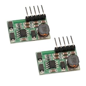 HiLetgo 2pcs DD1718PA DC-DC Voltage Converter Module DC 3V-18V to ±5V/±6V/±9V/±12V/±15V/±24V Voltage Convert Board DC Step Up Boost Power Module (12V)