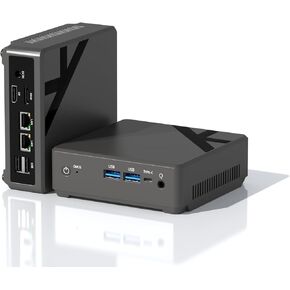 Mini Desktop PC, N100 Mini Desktop Computer NUC with Triple 4K Display, Dual Gigabit Ethernet, 16GB RAM, 512GB SSD, Wi-Fi 6, Bluetooth 5.2,Mini Computers PC for Business, Designers, Home Theater