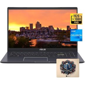 ASUS 2023 Newest Vivobook Go 15 L510 Thin Laptop, 15.6" FHD Display, Intel Dual-core N4020 Processor, 4GB RAM, 64GB eMMC, 256GB SD Card, Intel UHD Graphics, Windows 11 Home in S Mode