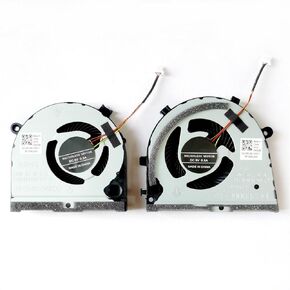 مروحة تبريد وحدة المعالجة المركزية + وحدة معالجة الرسومات لجهاز Dell Inspiron Game G5-5587 G3-3578 G3-3579 G3-3779 Series 0GWMFV 0TJHF2 FKB6 FKB7 DC28000KUF0 in Kuwait