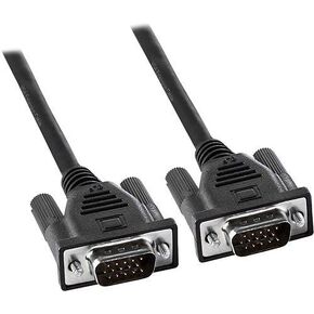 Insignia - 6' HDDB15 Male-to-Male PC Monitor Cable - Black