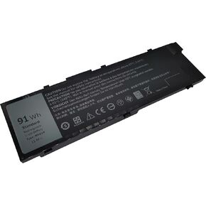 Fully. MFKVP 11.4V 91Wh Replacement Laptop Battery Compatible with Dell Precision 7710 7510 Series Notebook MFKVP T05W1