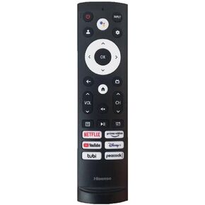 Replacement Remote Control for Hisense Smart Google TV Model ERF3V0H with Voice Control Works with TV 43A6H 50A6H 55A6H 65A6H 75A6H 50U6H 55U6H 65U6H 75U6H 65U8H 75U8H