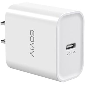 20W USB C Charger Block, USB C Wall Charger, iPhone 15 Charger, USB C Power Adapter Compatible with iPhone, iPad Pro/Mini, MageSafe Charger, Android Phone-White