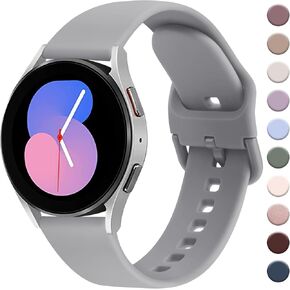 AK for Samsung Galaxy Watch 5 Band 40mm 44mm/Galaxy Watch 5 Pro Bands 45mm,20mm Soft Sport Strap for Galaxy Watch 5