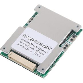 13S 30A Lithium Battery BMS 48v Board BMS PCB Board for 3.7V lithium battery, Overcharge, Overdischarge, Overcurrent and Short Circuit