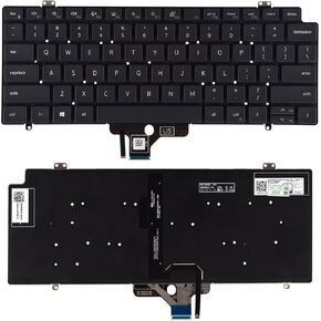 Replacement Keyboard Compatible with Dell Latitude 7310 No Frame No Backlit