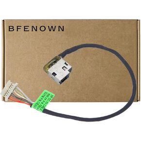 Replacement DC Power Jack Harness Plug Cable for HP Pavilion 14-AB 15-AB 15T-AB 15Z-AB 15-AK 15T-AK 15-BS 15-BR 15-BU 15-BW 799749-S17 799749-Y17 799749-F17 799749-T17 806746-001 931613-001