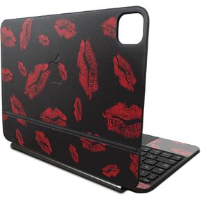 Skin Compatible with Apple Magic Keyboard for iPad Pro 11‑inch (M4) 2024 - Tropical Hibiscus - Premium 3M Vinyl Protective Wrap Decal Cover - Easy to Apply | Crafted in The USA by MightySkins