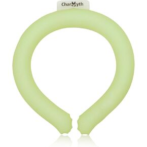 Fluorescent Neck Cooling Tube Jumbo Neck Cooling Ring 3 Layer Reusable Neck Cooler Cooling Starts Below 15°C (59°F), Neck Cooling Tube for Summer Outdoor Indoor Cooling and Heat Dissipation