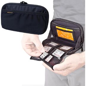 Spider Holster - SpiderPro Memory Card Organizer v2 (MCO) - Loop Through Your Belt and Easily Store 6CF + 3SD Camera Memory Cards, Your Phone, Keys, and More!