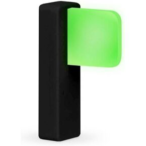 مؤشر ضوء LED USB مشغول من Flag - مؤشر توفر LED باللون الأسود من Luxafor Flag الذي يزيل تشتيت مساحة العمل ويعزز الإنتاجية (كابل 20 بوصة (USB))