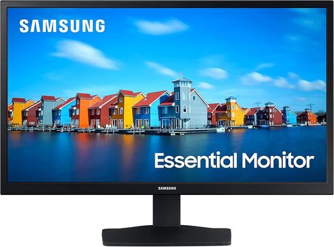 Samsung LS22A338NHNXZA-RB 22" S33A 1920x1080 60Hz FHD Wide Angle Flat Monitor - Certified Refurbished in Saudi Arabia