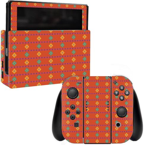 MightySkins Skin Compatible with Nintendo Switch - Western Horses | Protective, Durable, and Unique Vinyl Decal wrap Cover | Easy to Apply, Remove, and Change Styles | Made in The USA in Saudi Arabia
