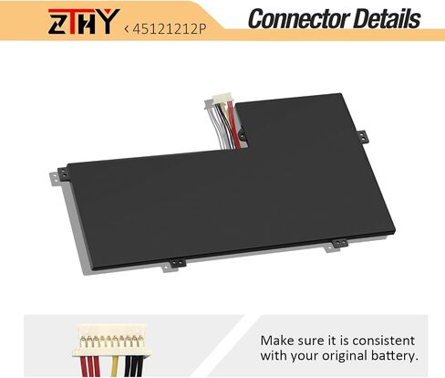 ZTHY 45121212P U4374113PV-2S1P Laptop Battery Replacement for RTDPART Gateway GWTN116-1BL GWTC116-2BL GWTC116-1BK GWTC116-2BK 45121212 3978115 3978115-2S NV-3978115 NV-3978115-2S U4374113PV 41.8Wh in Saudi Arabia