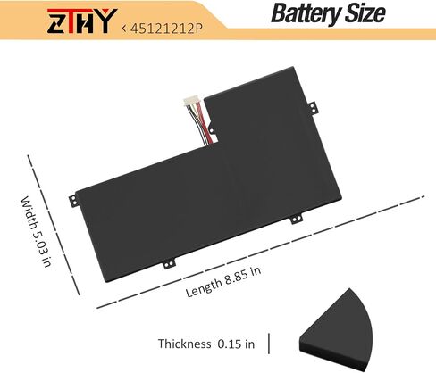 ZTHY 45121212P U4374113PV-2S1P Laptop Battery Replacement for RTDPART Gateway GWTN116-1BL GWTC116-2BL GWTC116-1BK GWTC116-2BK 45121212 3978115 3978115-2S NV-3978115 NV-3978115-2S U4374113PV 41.8Wh in Saudi Arabia