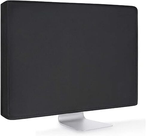 Monitor Dust Cover 22, 23, 24, 25 inch Anti-Static Dustproof Protective Cover for LCD/LED/HD Panel Case Computer Sleeve Compatible with iMac 24“, 22-25" PC, Desktop and TV (22-25inch Black) in Saudi Arabia