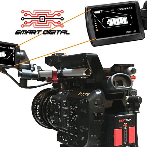 HED-BP75DX - Li-Ion Battery (75Wh / 5200mAh) 2X D-Tap & USB out, Compatible with Sony BP-U60, U60, U90 and PMW, PXW Camcorders in Saudi Arabia