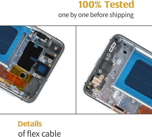 for Samsung Galaxy S10e 【Original with Frame】 SM-G970 Screen Replacement G970F G970U;W;N;X LCD Display Touch Screen Digitizer Full Assembly Repair Kits with Tools (with Blue Frame Glaxy S10e) in Saudi Arabia