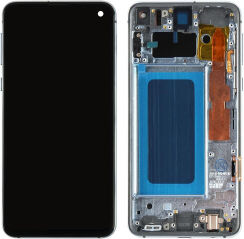 for Samsung Galaxy S10e 【Original with Frame】 SM-G970 Screen Replacement G970F G970U;W;N;X LCD Display Touch Screen Digitizer Full Assembly Repair Kits with Tools (with Blue Frame Glaxy S10e) in Saudi Arabia