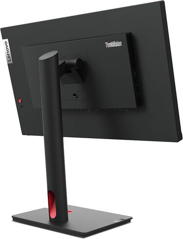 Lenovo ThinkVision 23" FHD IPS (1920x1080) Monitor Bundle with Docztorm Dock, 60 Hz Refresh Rate, HDMI, USB Ports, 1 DP, VESA Mount (100x100 mm), Ideal for Home & Business, Black (2024 Latest Model) in Saudi Arabia