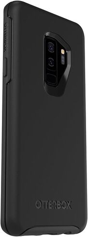 OtterBox SYMMETRY SERIES Case for Samsung Galaxy S9+ - Retail Packaging - Polycarbonate Synthetic rubber,Lightweight, BLACK in Saudi Arabia