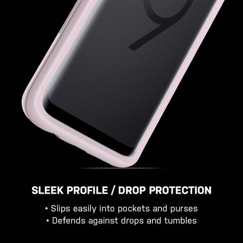 OtterBox SYMMETRY SERIES Case for Samsung Galaxy S9+ - Retail Packaging - Polycarbonate Synthetic rubber,Lightweight, BLACK in Saudi Arabia