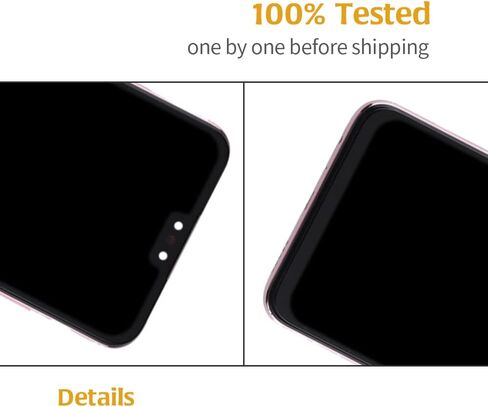 for Huawei Y9 2019 Screen Replacement with Frame JKM-LX1 JKM-LX2 JKM-LX3 LCD Display Touch Screen Glass Digitizer Full Assembly with Repair Tool Kits (Blue) Power Volume Button not Included in Saudi Arabia