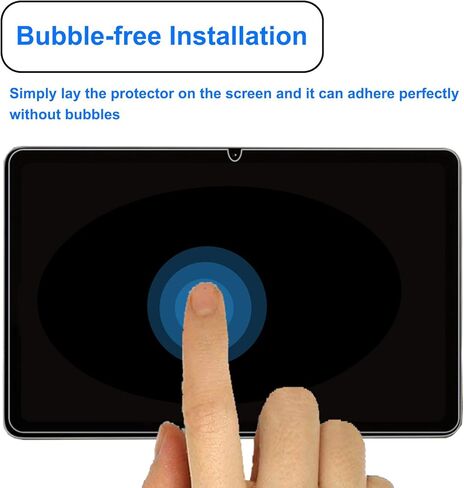 قطعتان من واقي الشاشة لجهاز Google Pixel Tablet 10.95 بوصة 2023، طبقة من الزجاج المقوى، سهلة التركيب in Kuwait